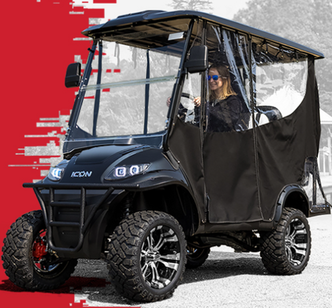 icon golf cart enclosures