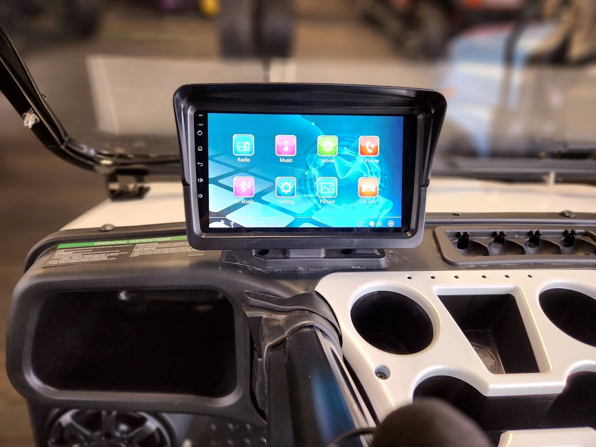 how to connect bluetooth to evolution golf cart