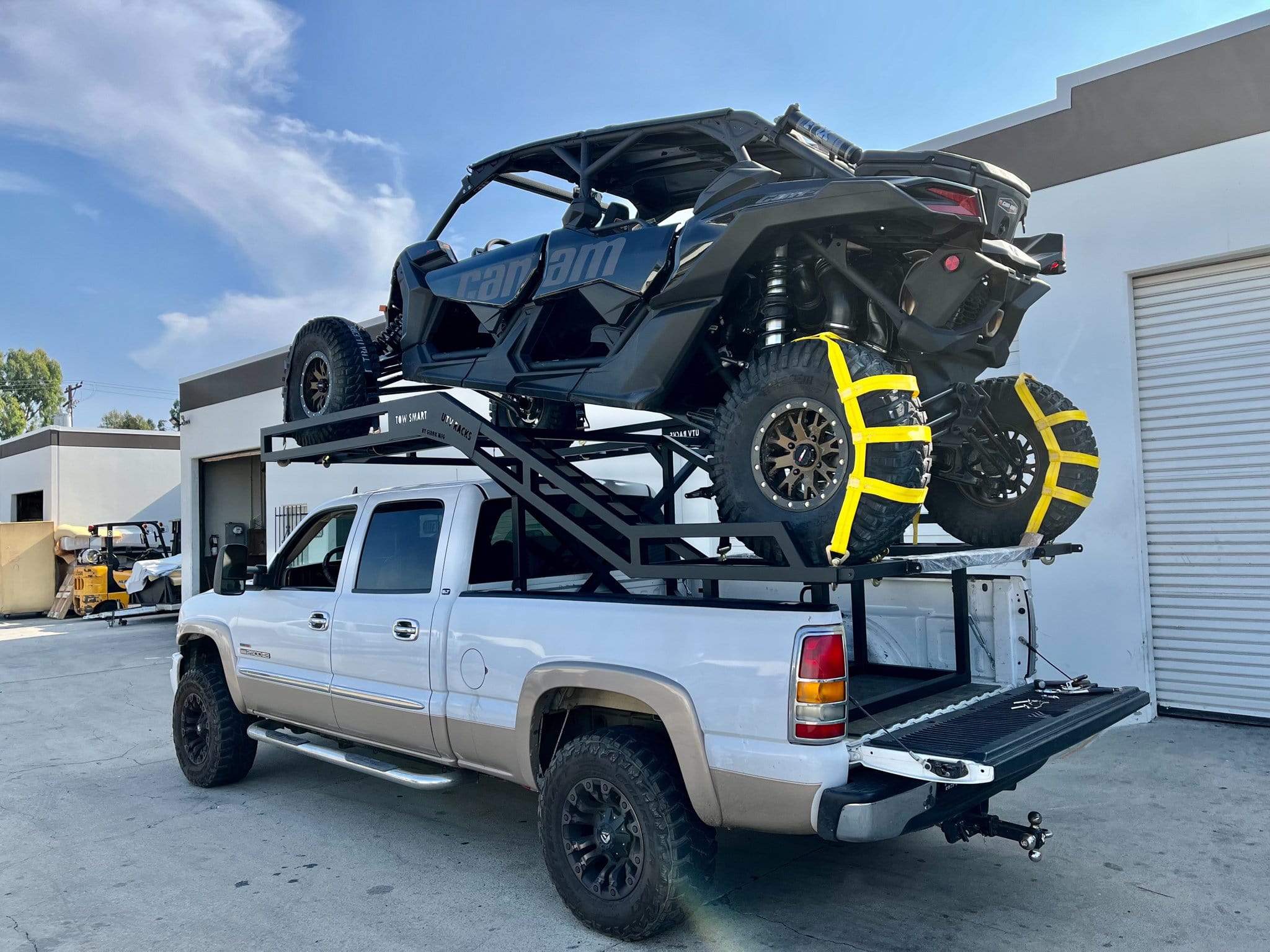 are utv truck racks safe banner