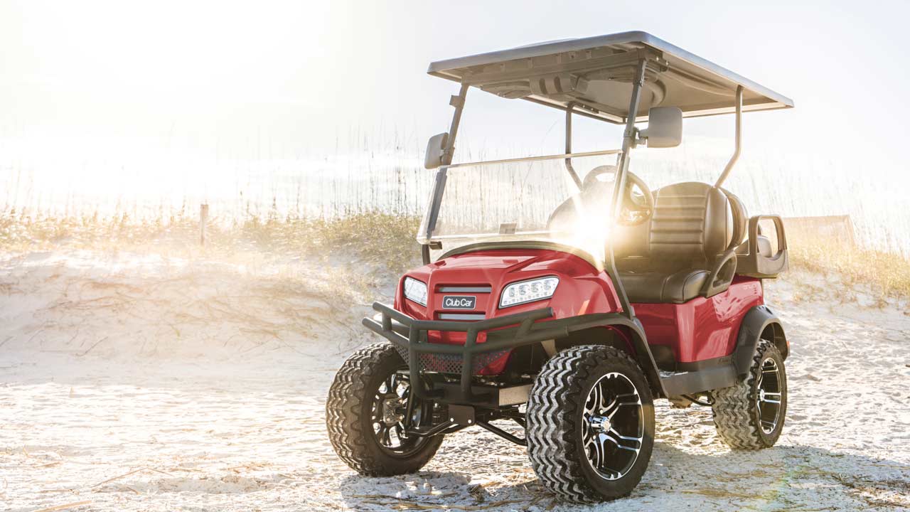 how many batteries are in a club car golf cart banner