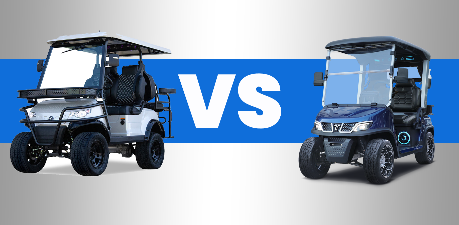 What is the difference between tara and epic golf carts banner