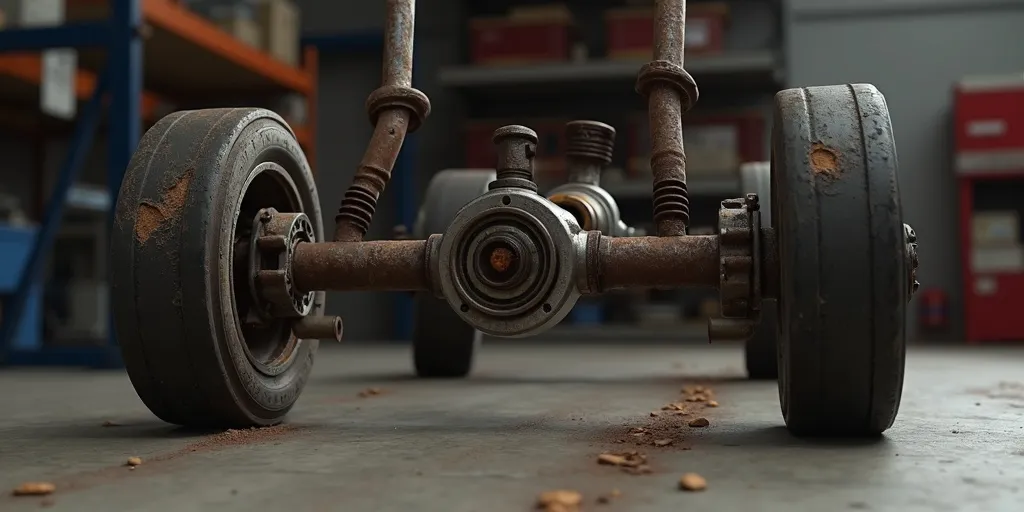 How do you troubleshoot an ez go txt rear axle